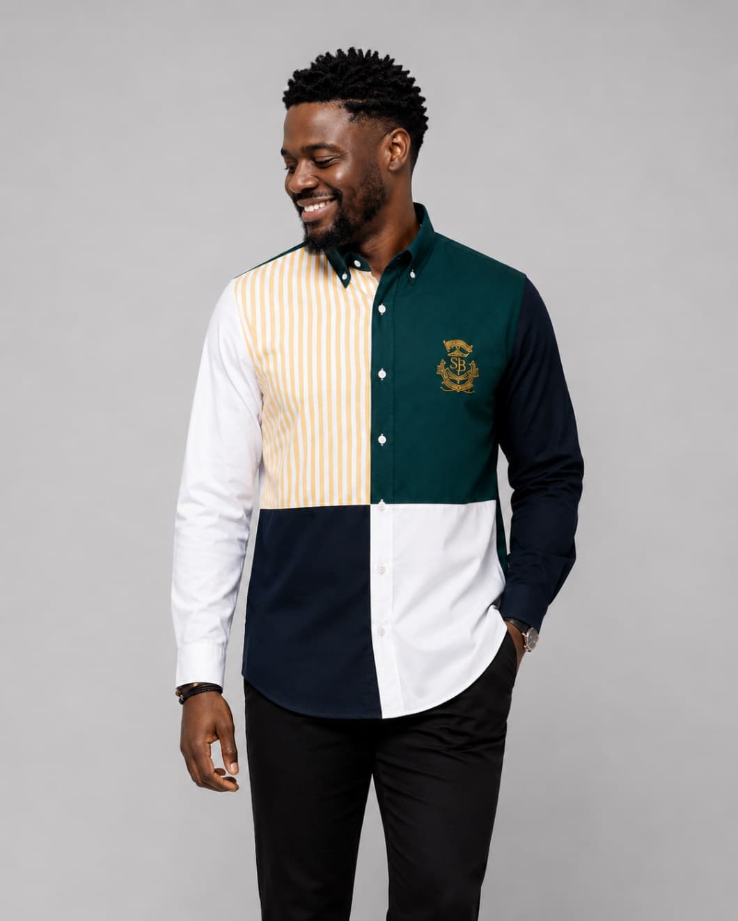 Chemise Charmeur A Bloc Couleur