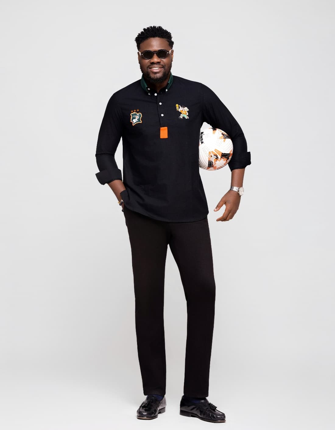 Chemise Elephant CIV2026 Noire