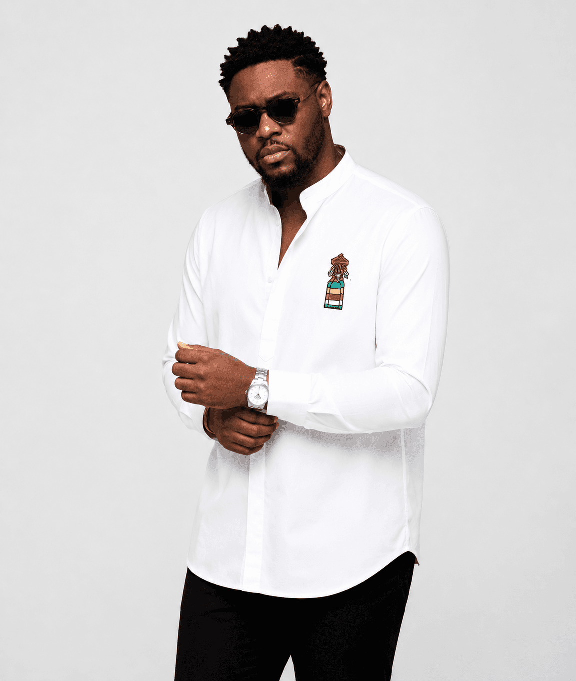 Chemise Mamie Adjoua Blanche 2
